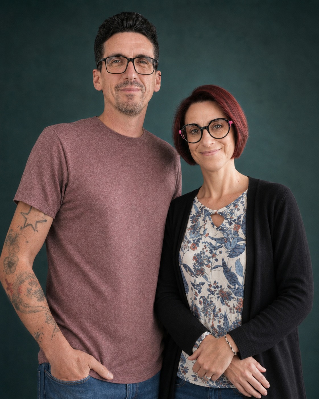 Jonathan et Carine, le duo J&C Solutions, dans l'Allier