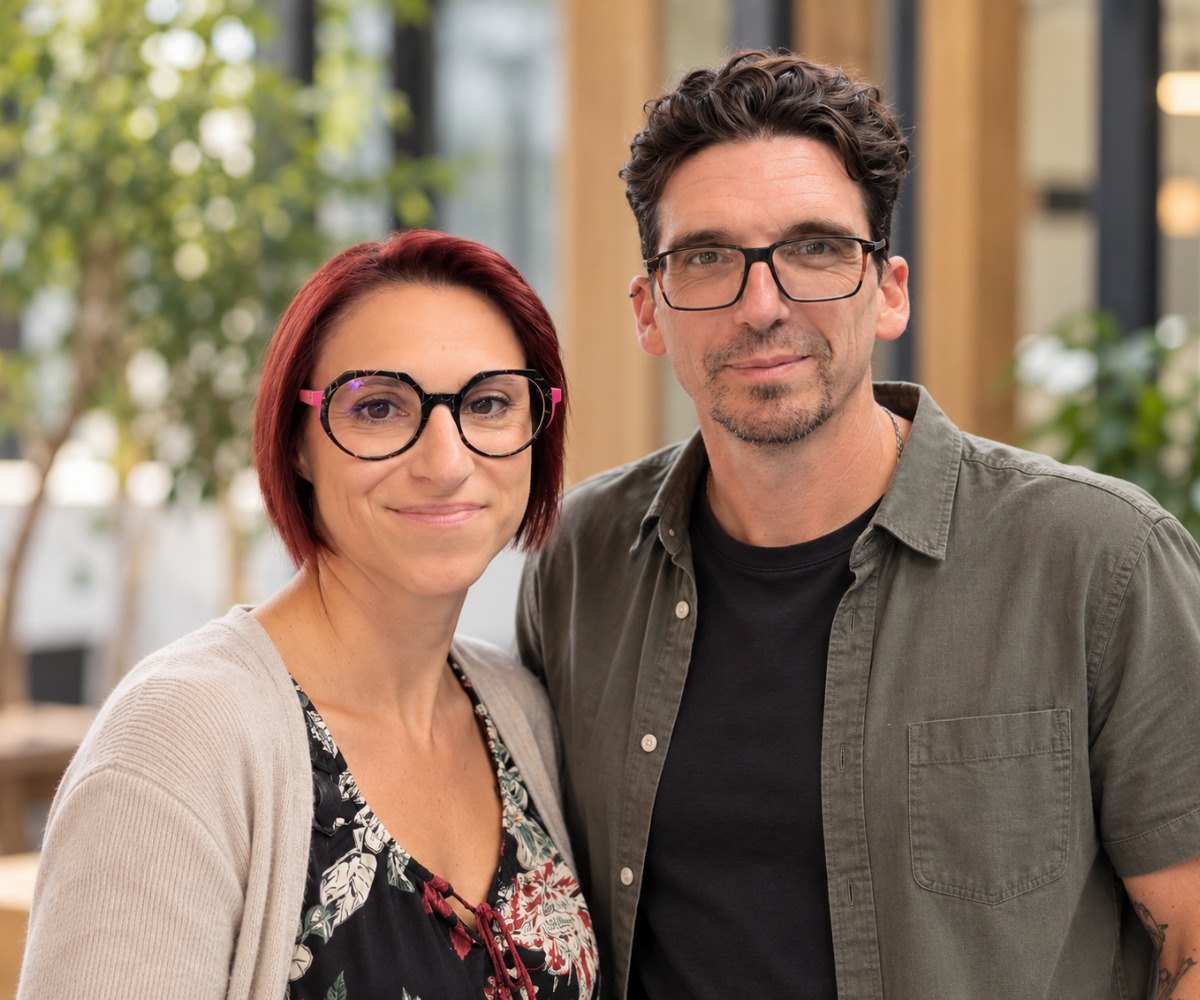 Jonathan et Carine, le duo J&C Solutions, dans l'Allier
